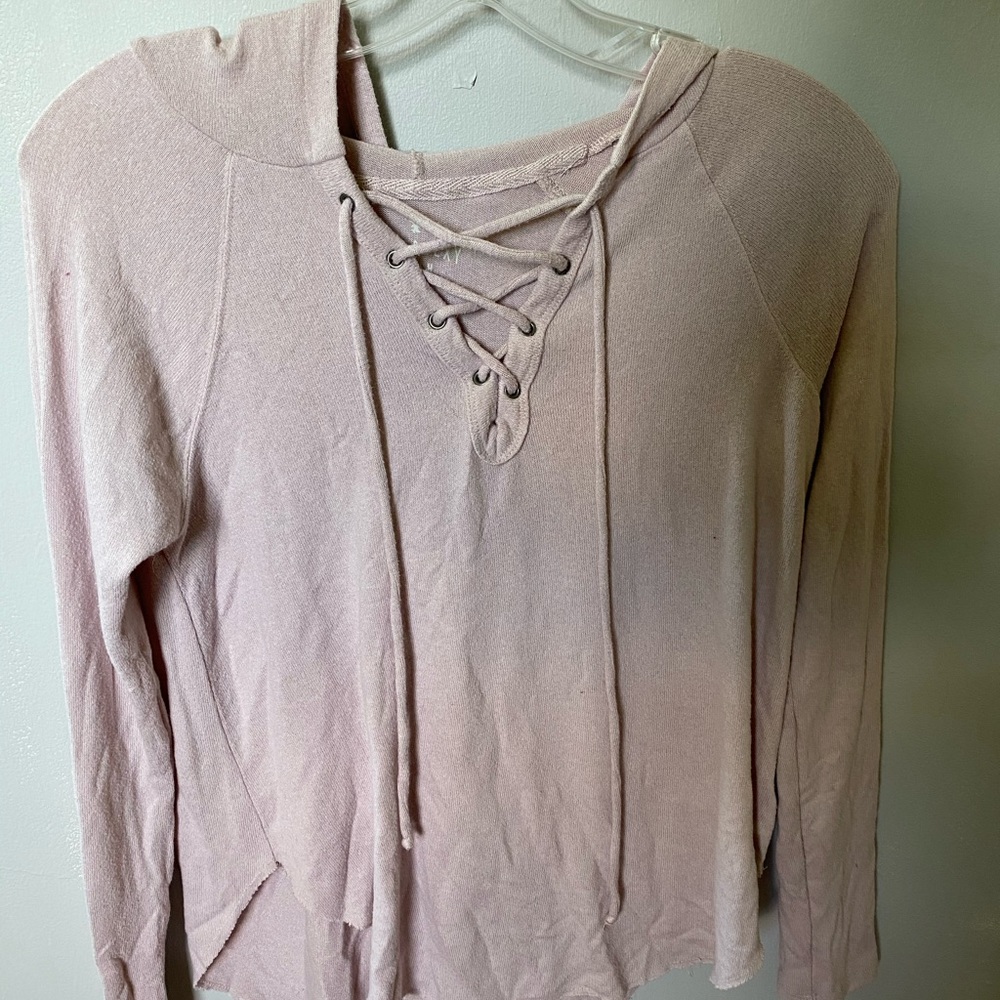 Light Pink American Eagle Pullover. - image 1